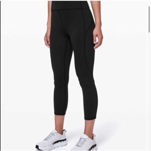 Lululemon Athletica Black Capri Leggings